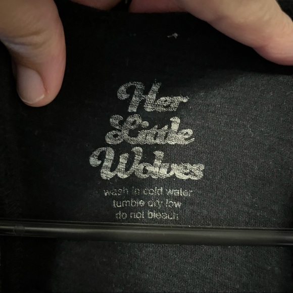 Black Racerback ‘Holdin It Down’ Tank by Her Little Wolves, Size Medium - Picture 3 of 4